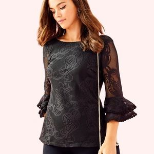 Liana Top Black Lilly Pulitzer
